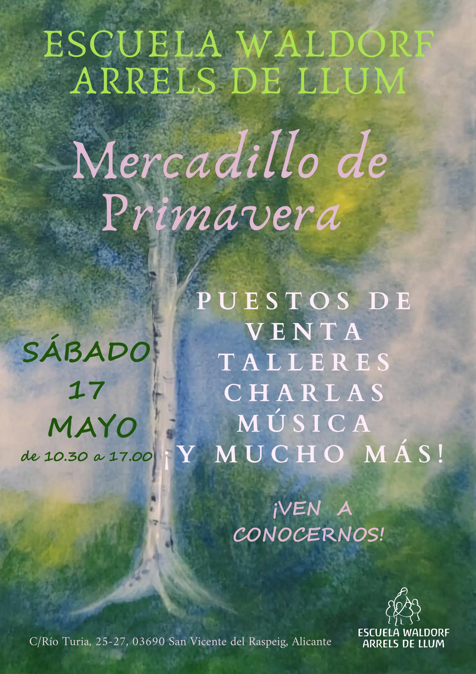 Escuela Waldorf - Mercadillo de Primavera